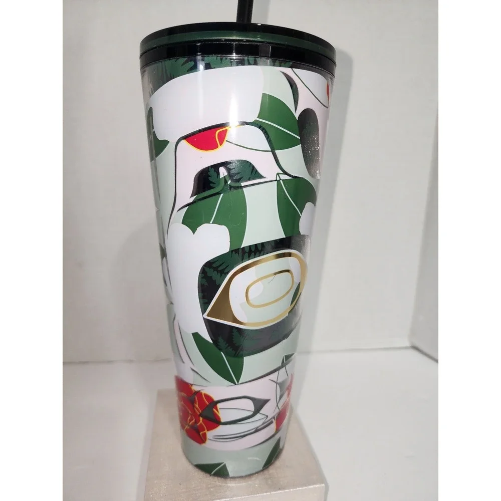 Starbucks Artist Collaboration Series Alison Bremner‎ Winter 2024 Cold Tumbler